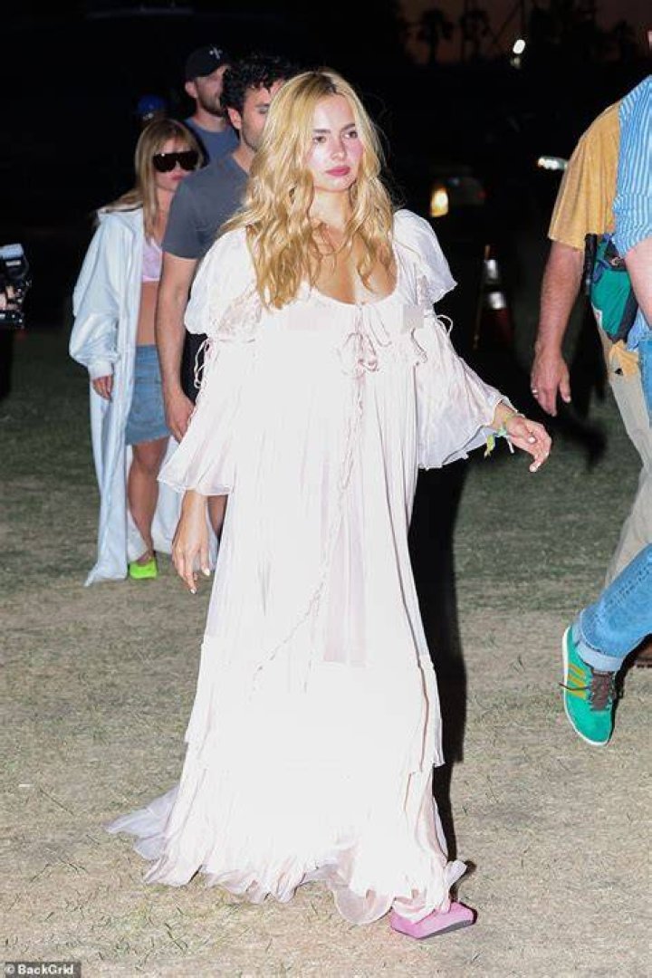 Addison Rae in a White TShirt and Colorful Slides 07/21/2022 &bull; CelebMafia