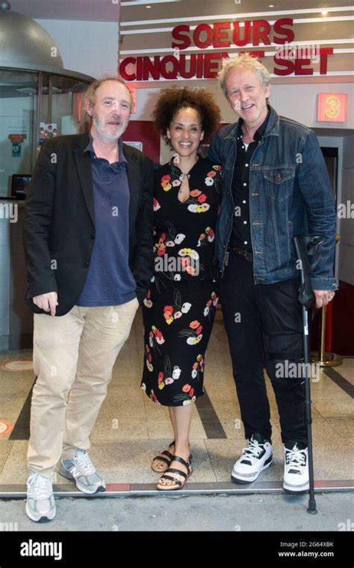 Arnaud Desplechin, Karyn Parsons and her husband Alexandre Rockwell