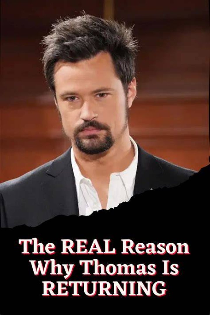 B&B Spoilers Thomas Forrester’s Return and What It Could Mean News