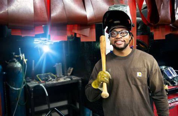 Brandon Westbrook Swaps Batting Helmet for Welding Hood