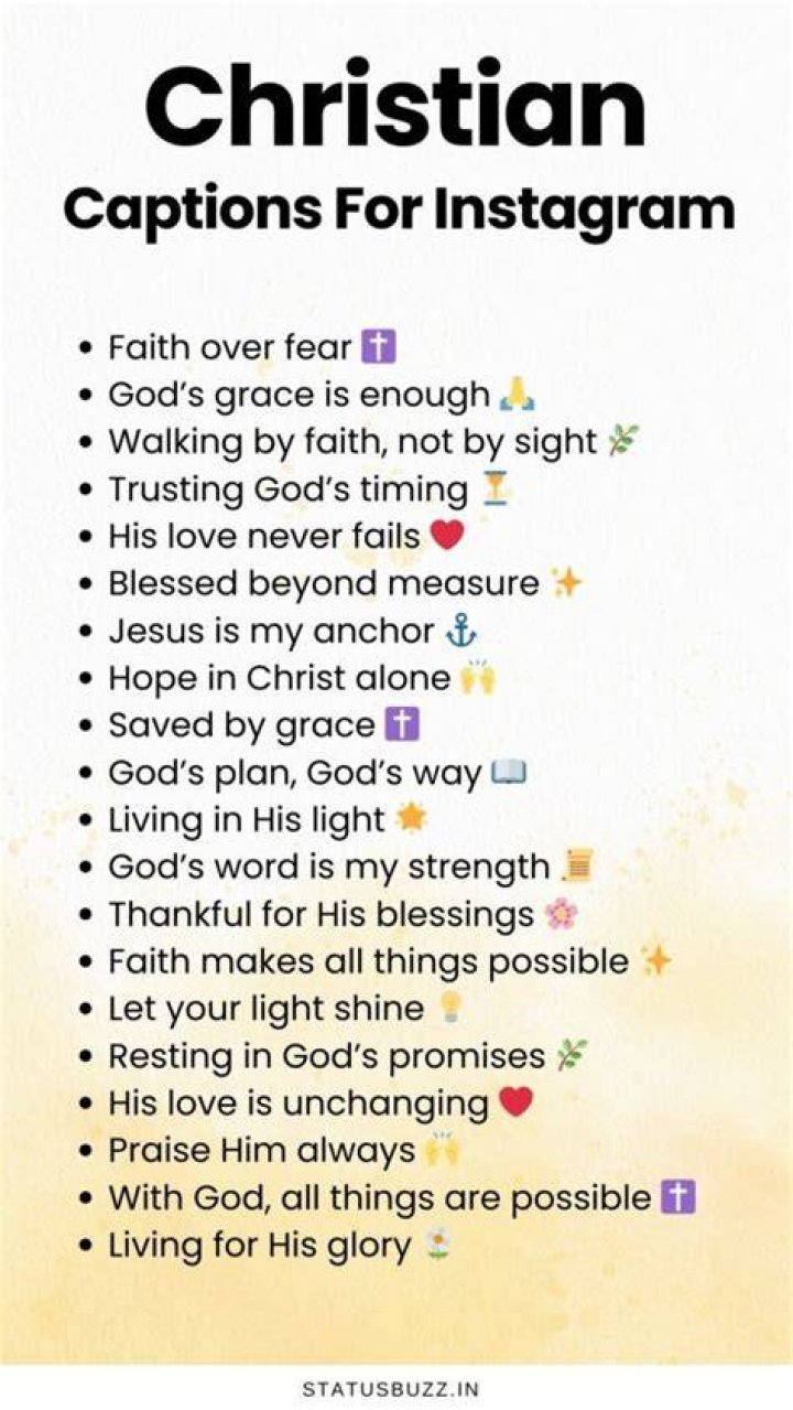 Dive Deep Into Christian IG Captions