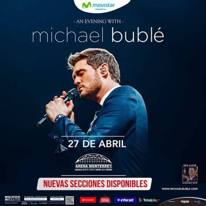 El show de Michael Bubl&eacute; en Argentina se reprograma para el 30 de