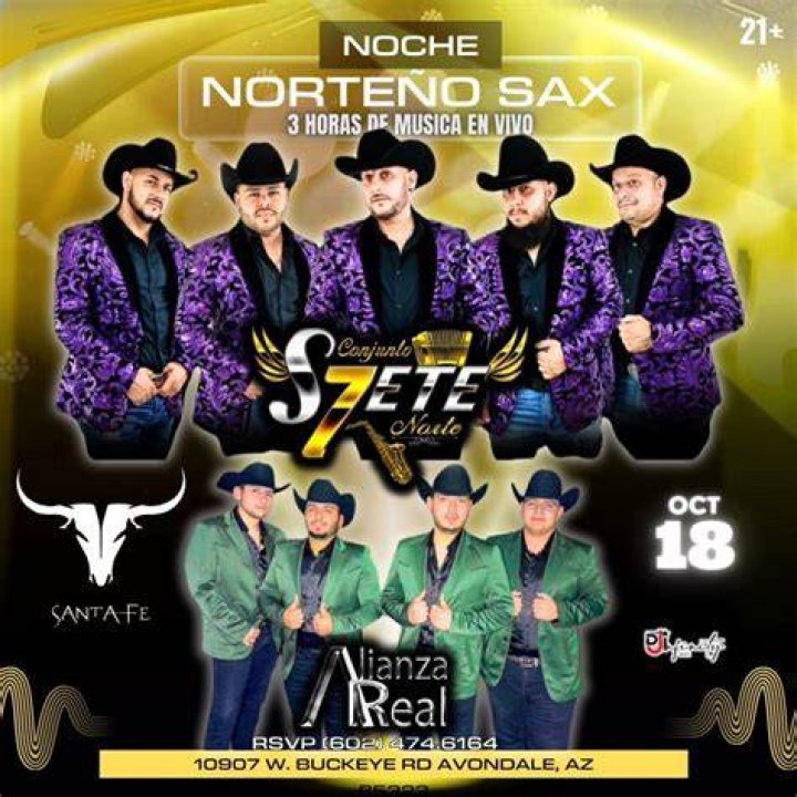 Grupo so&ntilde;ador en Phoenix az Tickets Boletos at Bandoleros Phoenix Night