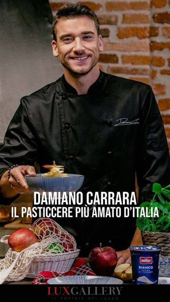 Il pasticcere Damiano Carrara, dopo due rinvii, finalmente si sposa (FOTO)
