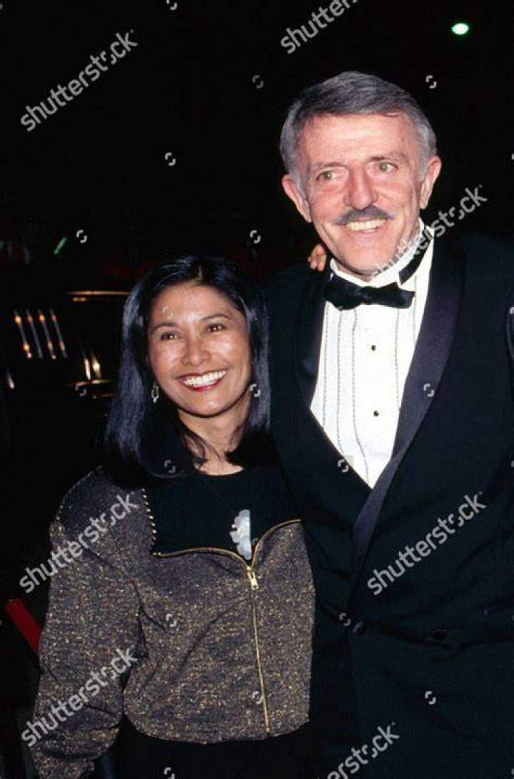 John Astin Wife Valerie Ann Sandobal Redaktionelles Stockfoto