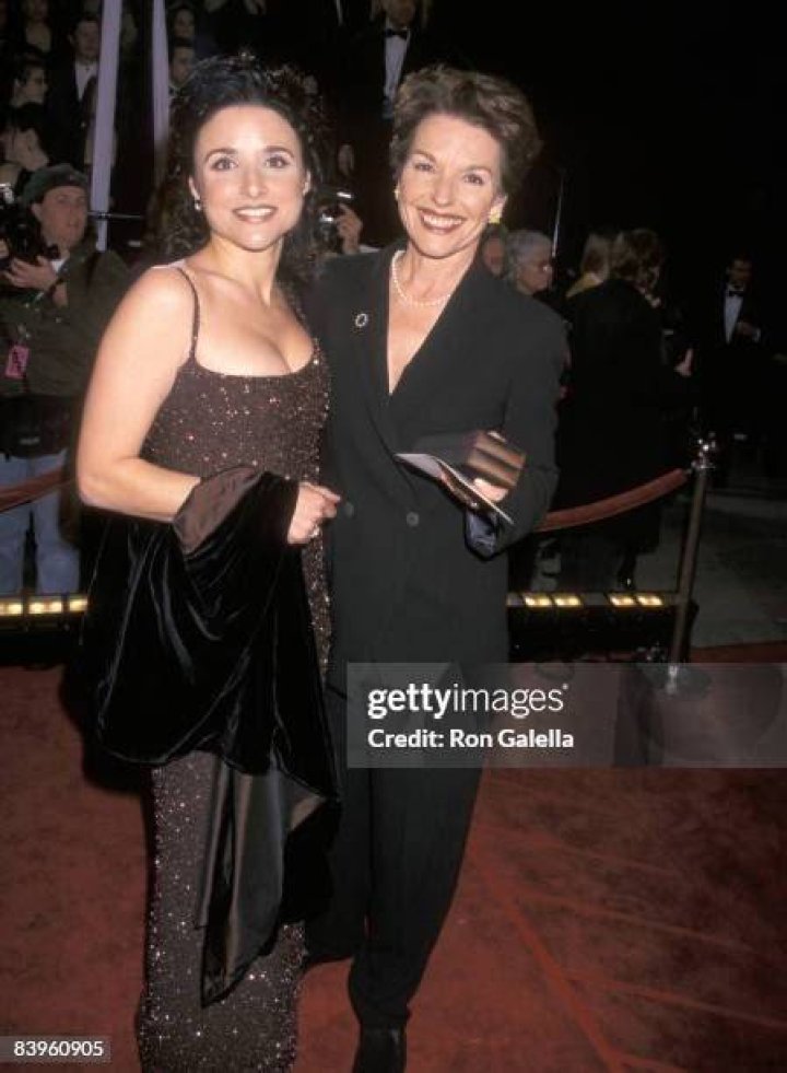 Julia LouisDreyfus and mother Phyllis LouisDreyfus News Photo Getty