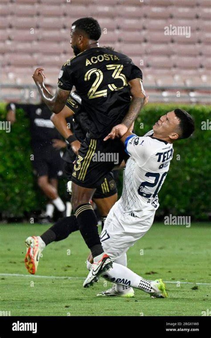 Los Angeles FC Kellyn Acosta Parents Father Kennith Acosta And Mother