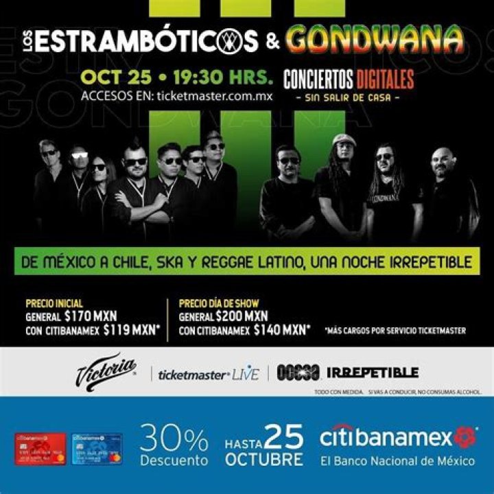LOS ESTRAMBOTICOS EN CONCIERTO ! PHOENIX ARIZONA CANCELADO*** Tickets