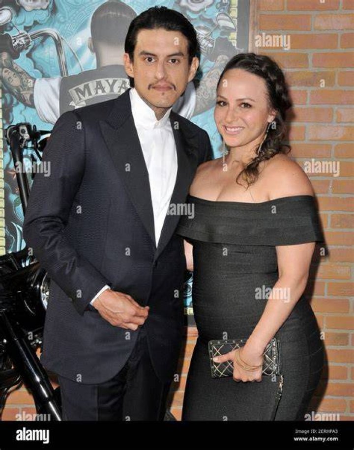 (LR) Richard Cabral and Wife Janiece Sarduy arrives at FX's "Mayans M