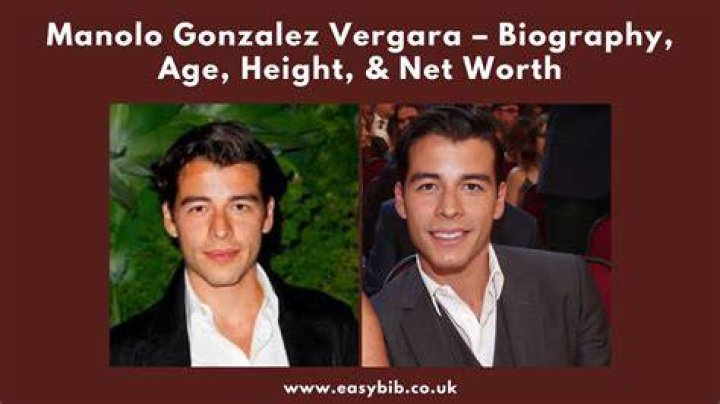 Manolo Gonz&aacute;lez Vergara Bio, Early Life, Career, Relationship, Net