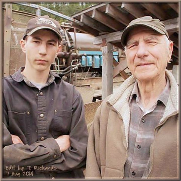 Parker and Grandpa (John) Schnabel Movie stars, Inspirational people