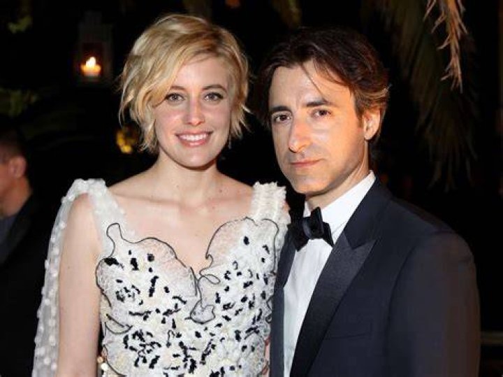 (RL) Noah Baumbach and wife Jennifer Jason Leigh arrive on the red