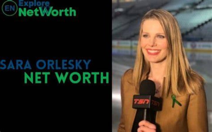 Sara Orlesky The Sports Network sportscaster's net worth is 1 million