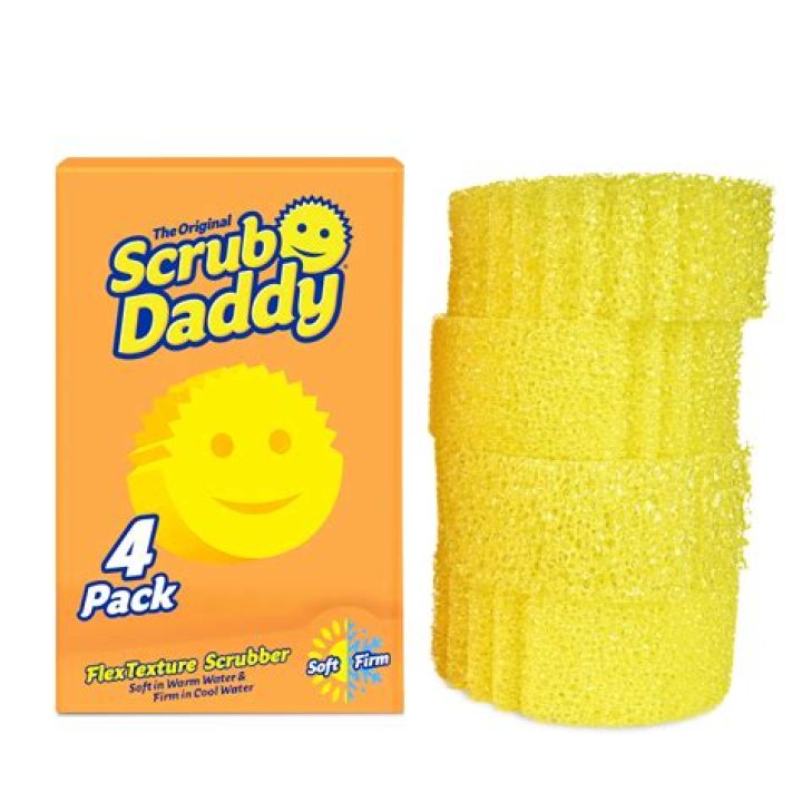 Scrub Daddy, SCBSDPDQCT, Original FlexTexture Scrubber, 6 / Carton