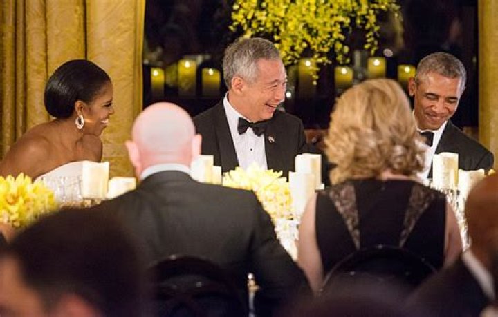 State dinner celebrates 50 years of USSingapore relations Daily Mail