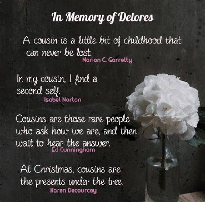 The Power Of Cousin Passing Away Quotes