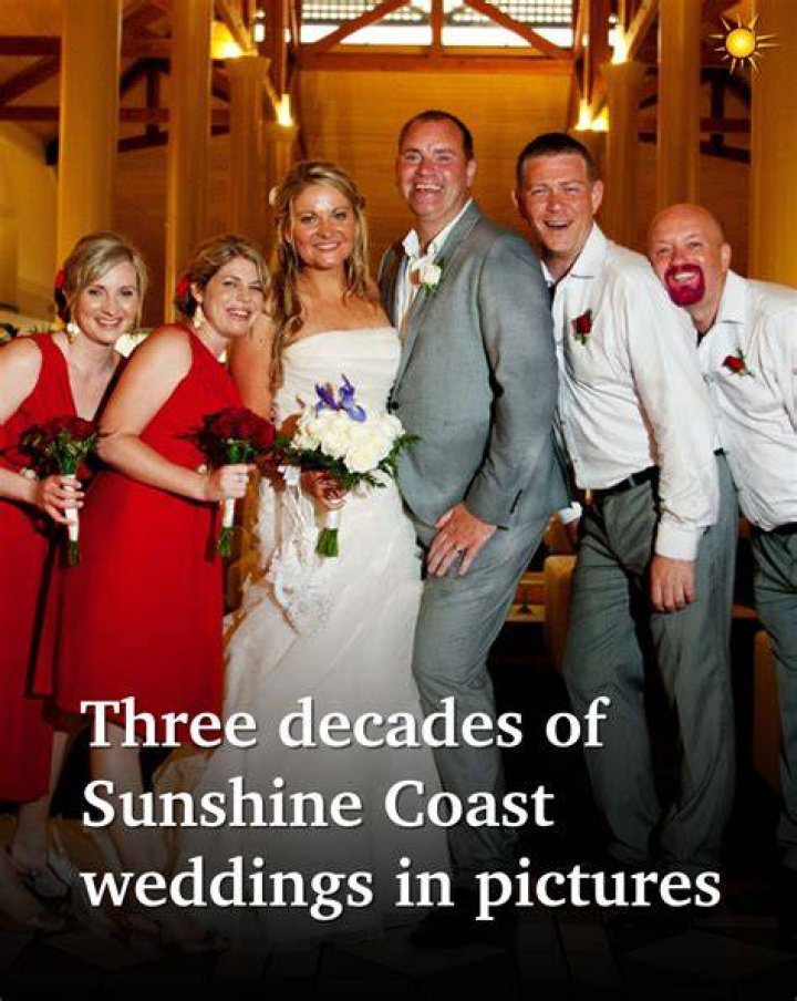 Three decades of Sunshine Coast weddings Photos The Courier Mail