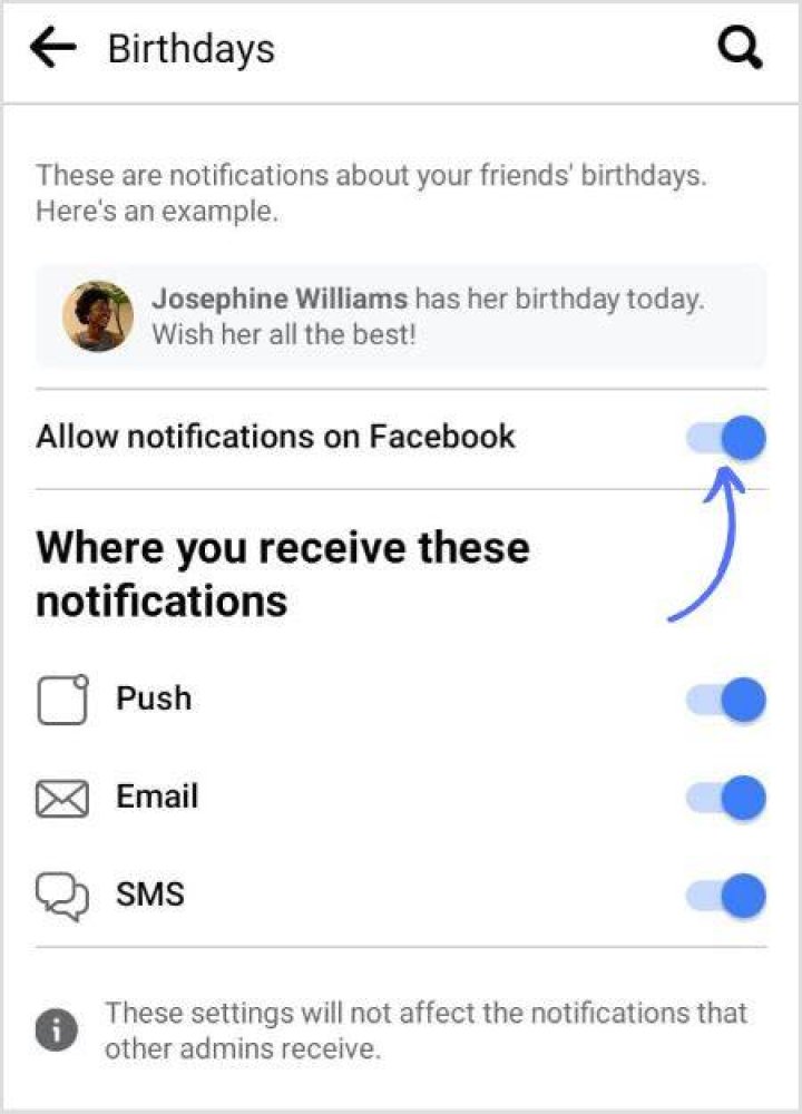 Unlocking Birthday Notifications On Facebook