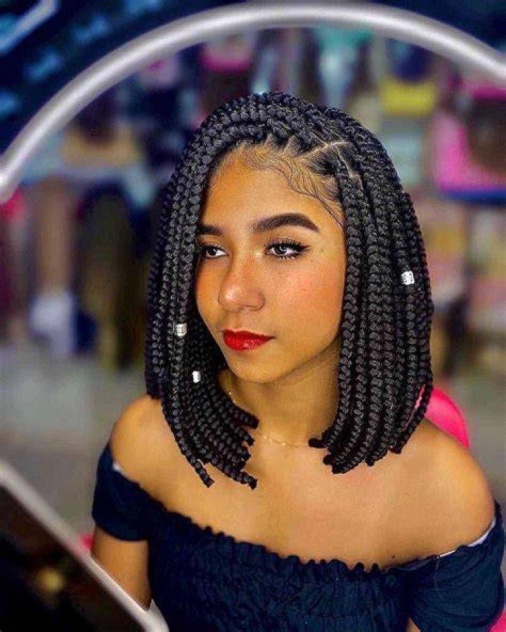 Unveil The Allure Of Shoulder Length Bob Box Braids: A Journey Of Discovery